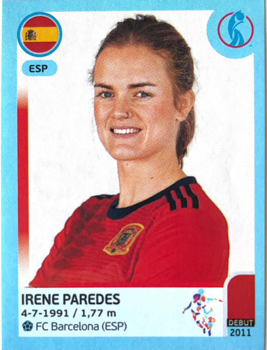 Panini Women's Euro 2022 - 163 - Irene Paredes