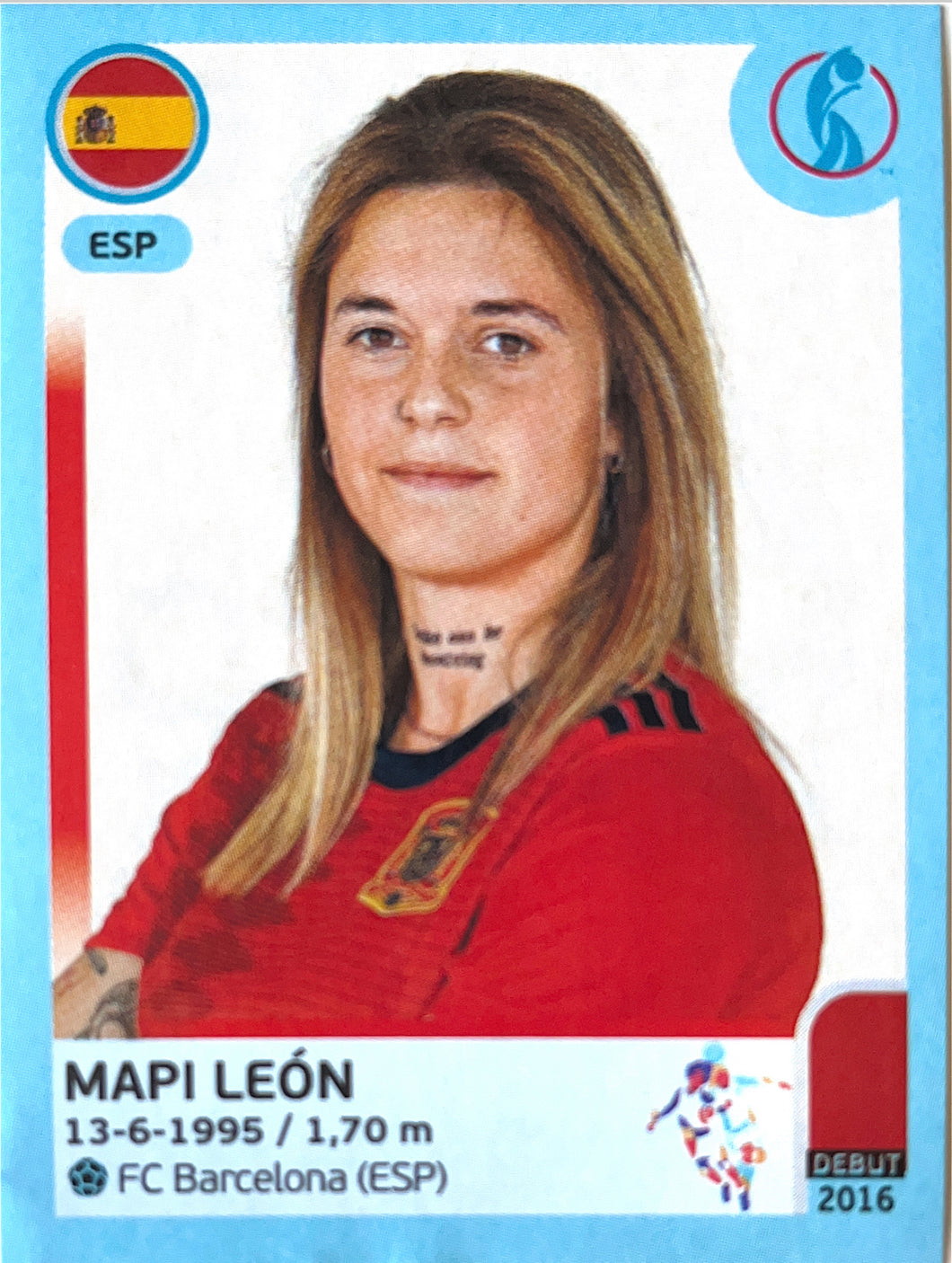 Panini Women's Euro 2022 - 164 - Mapi León