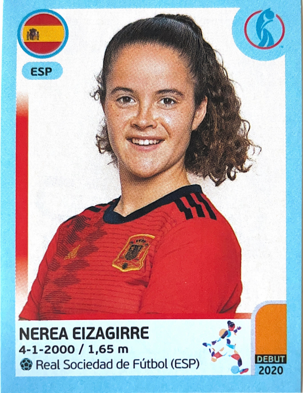 Panini Women's Euro 2022 - 166 - Nerea Eizagirre