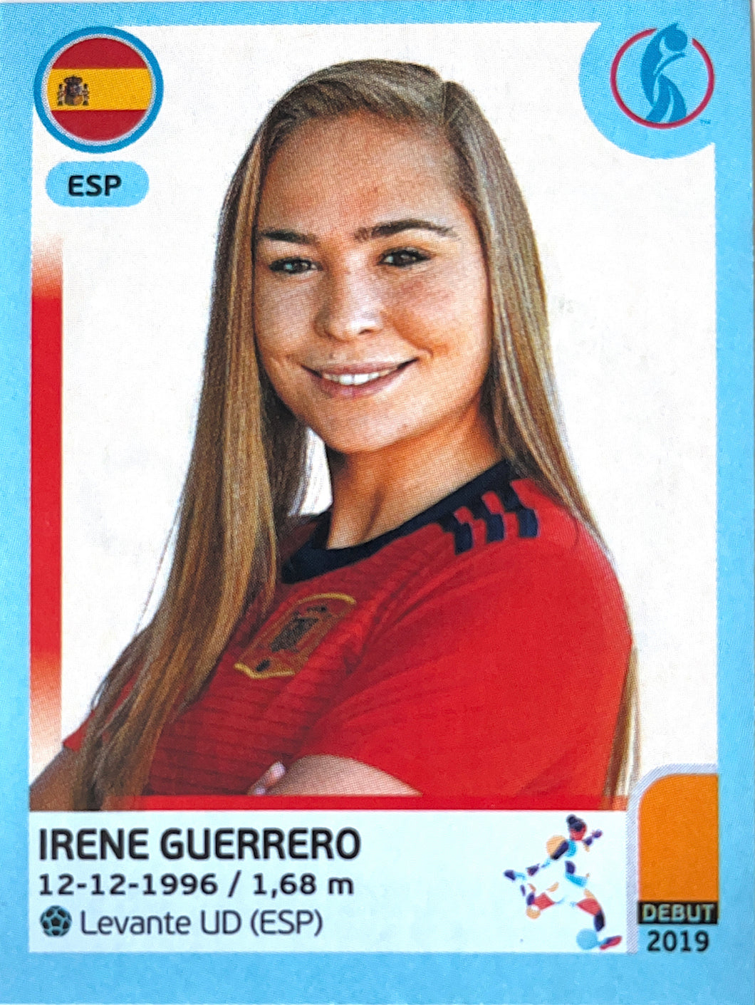 Panini Women's Euro 2022 - 168 - Irene Guerrero