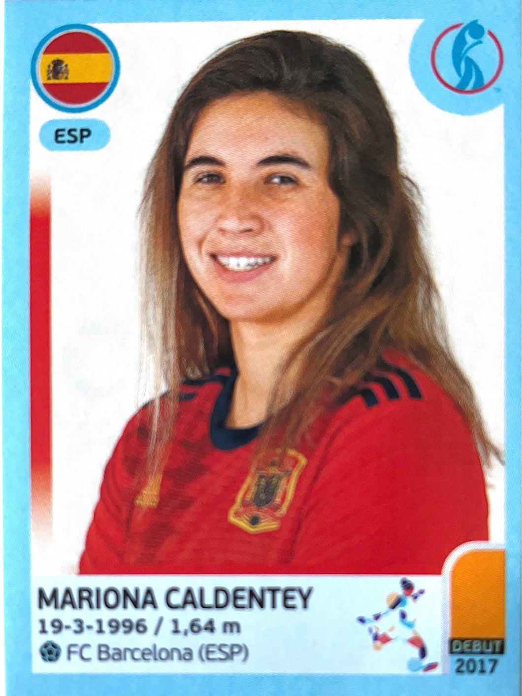 Panini Women's Euro 2022 - 169 - Mariona Caldentey