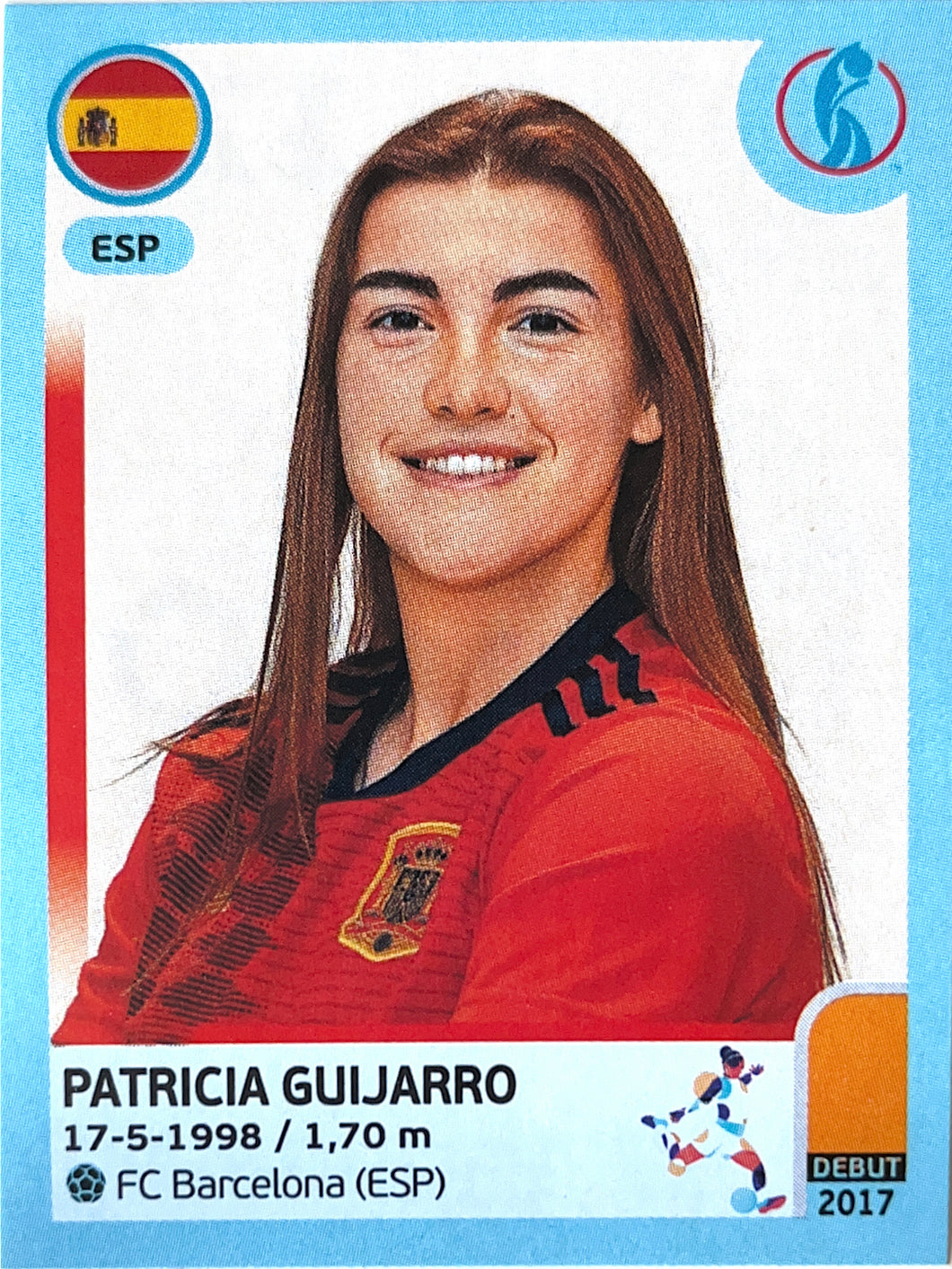 Panini Women's Euro 2022 - 170 - Patricia Guijarro