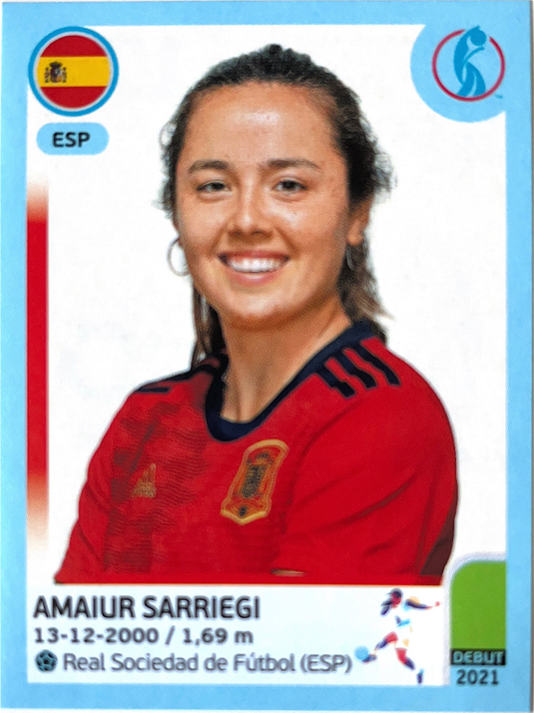 Panini Women's Euro 2022 - 174 - Amaiur Sarriegi