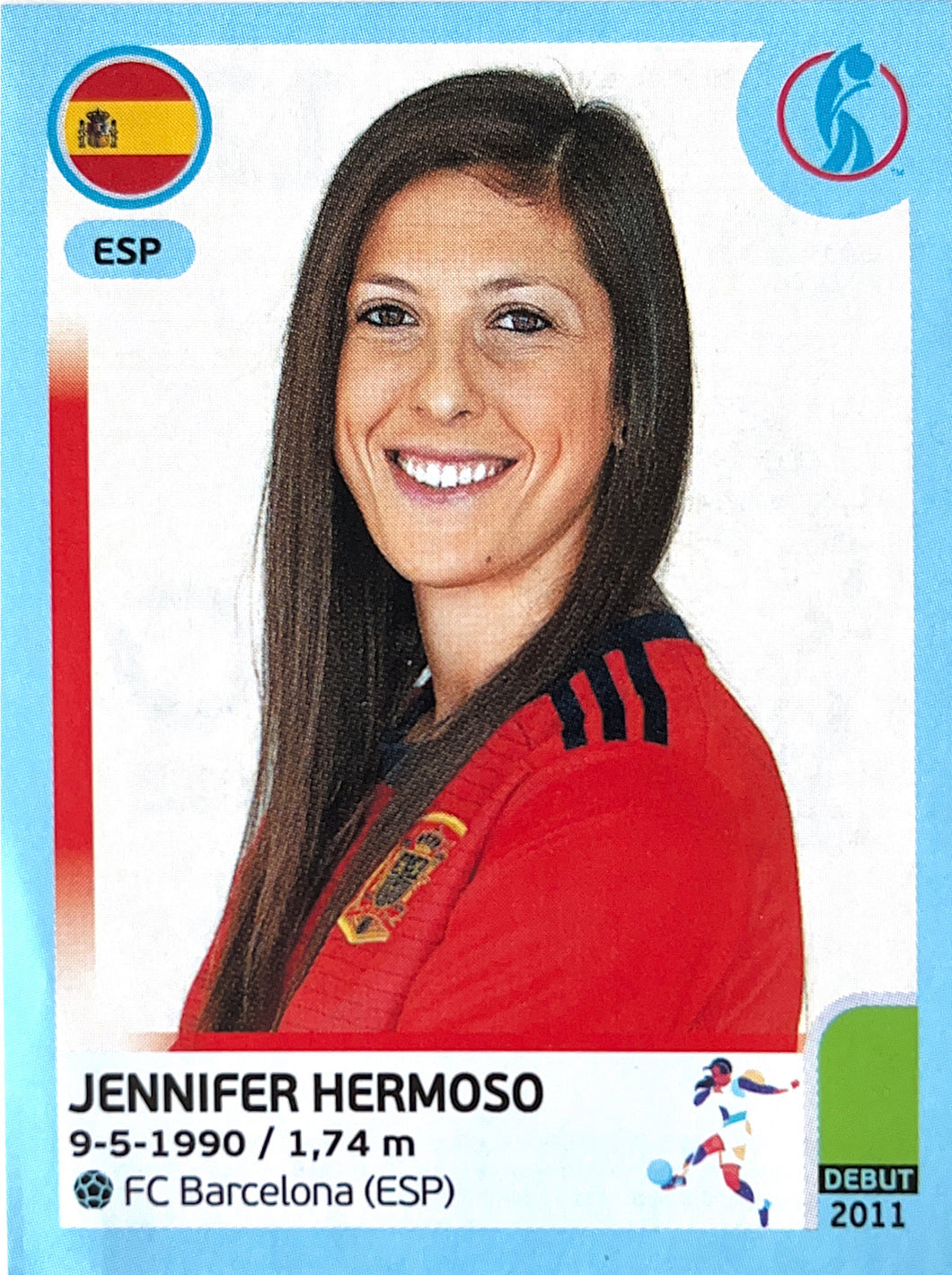 Panini Women's Euro 2022 - 176 - Jennifer Hermoso