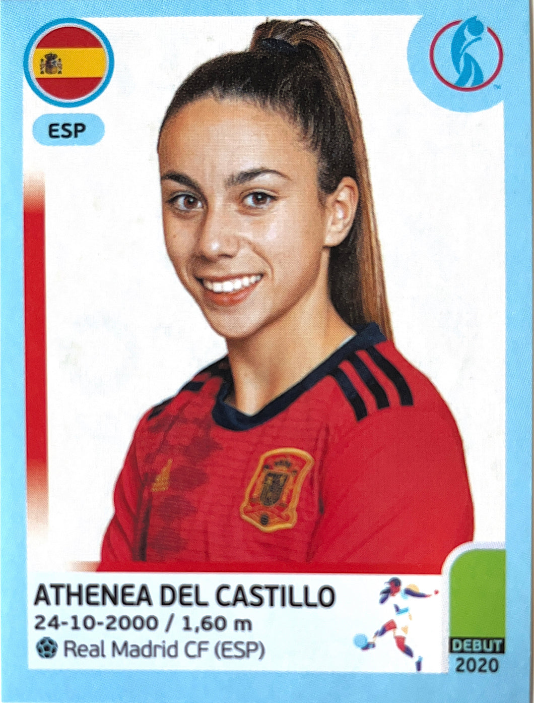 Panini Women's Euro 2022 - 177 - Athenea Del Castillo