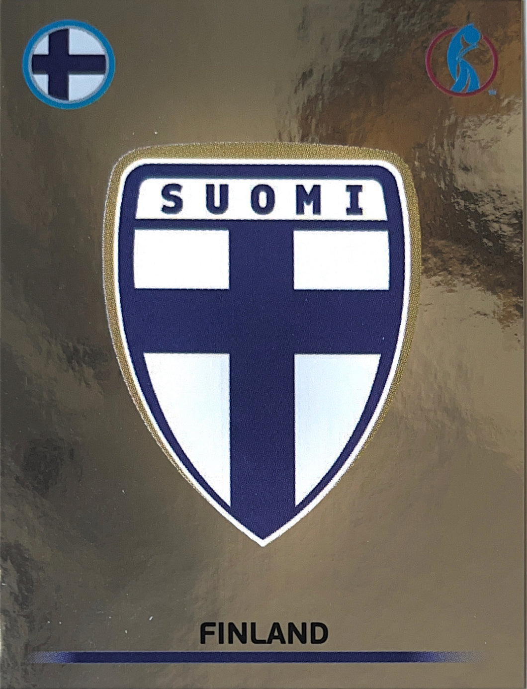 Panini Women's Euro 2022 - 178 - Finland Badge