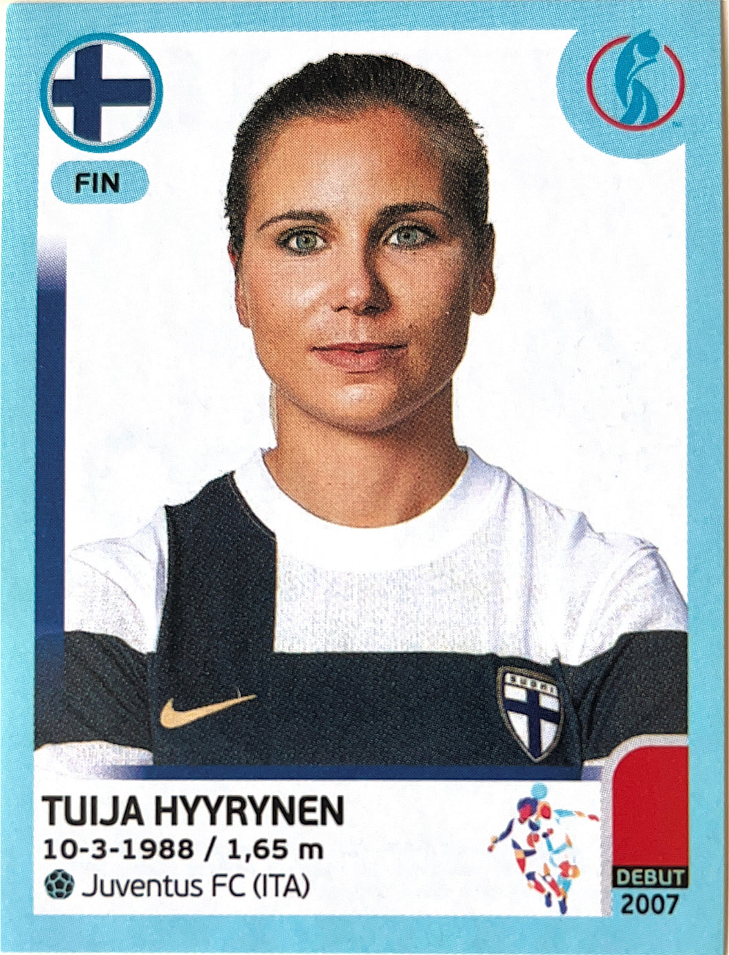 Panini Women's Euro 2022 - 182 - Tuija Hyyrynen