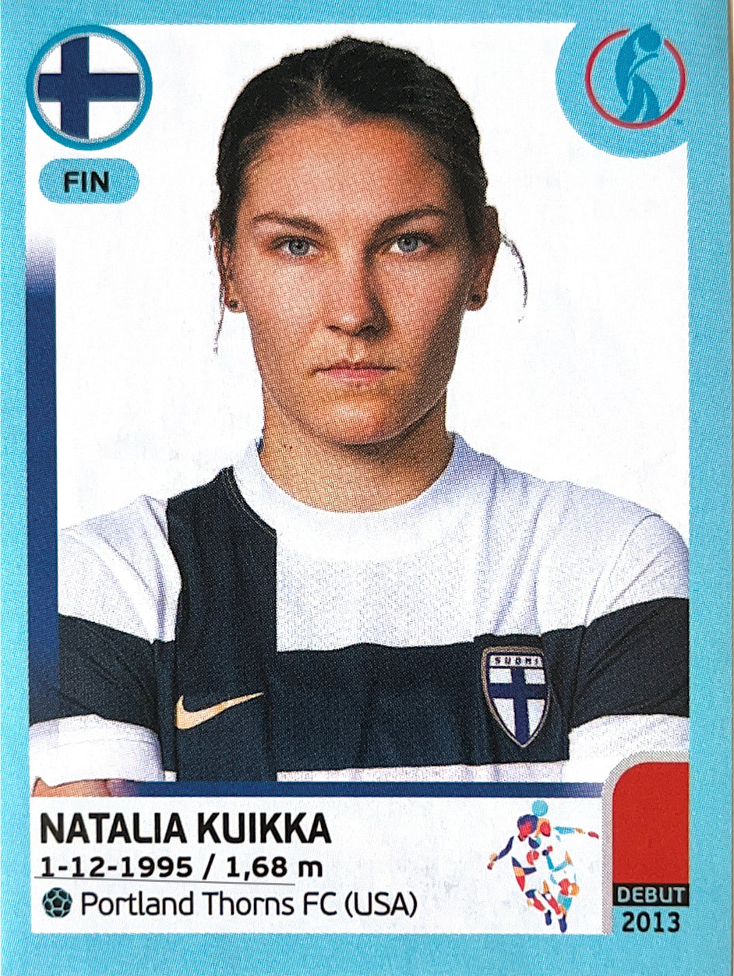 Panini Women's Euro 2022 - 184 - Natalia Kuikka