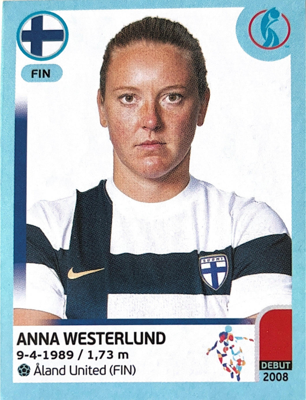 Panini Women's Euro 2022 - 185 - Anna Westerlund