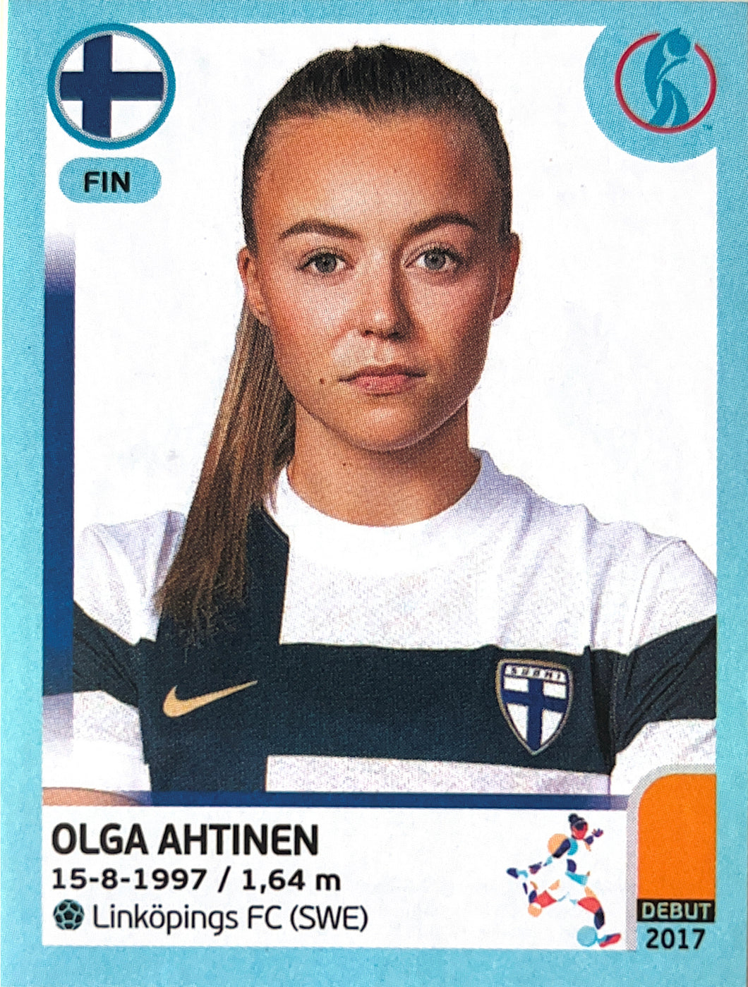Panini Women's Euro 2022 - 188 - Olga Ahtinen