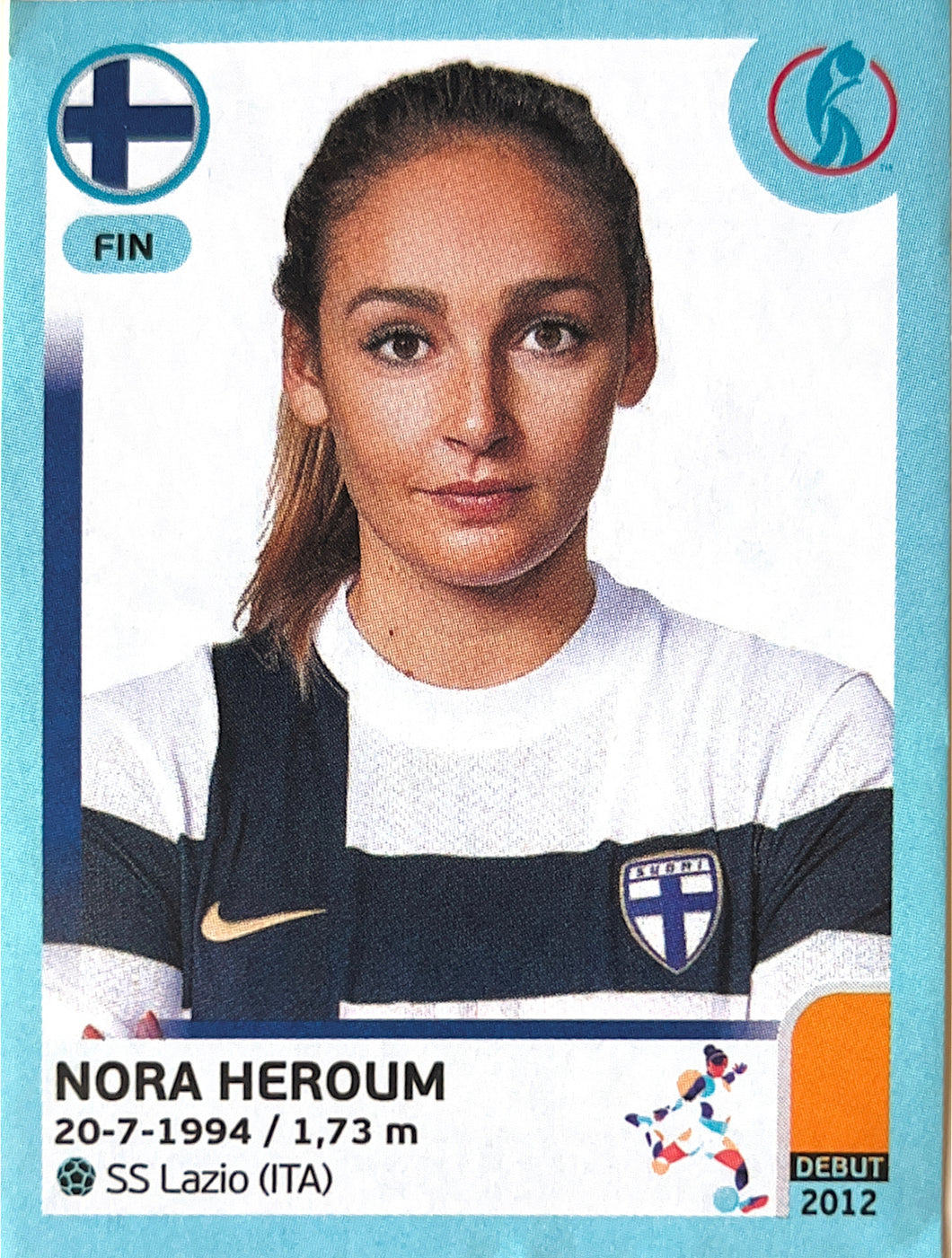 Panini Women's Euro 2022 - 189 - Nora Heroum