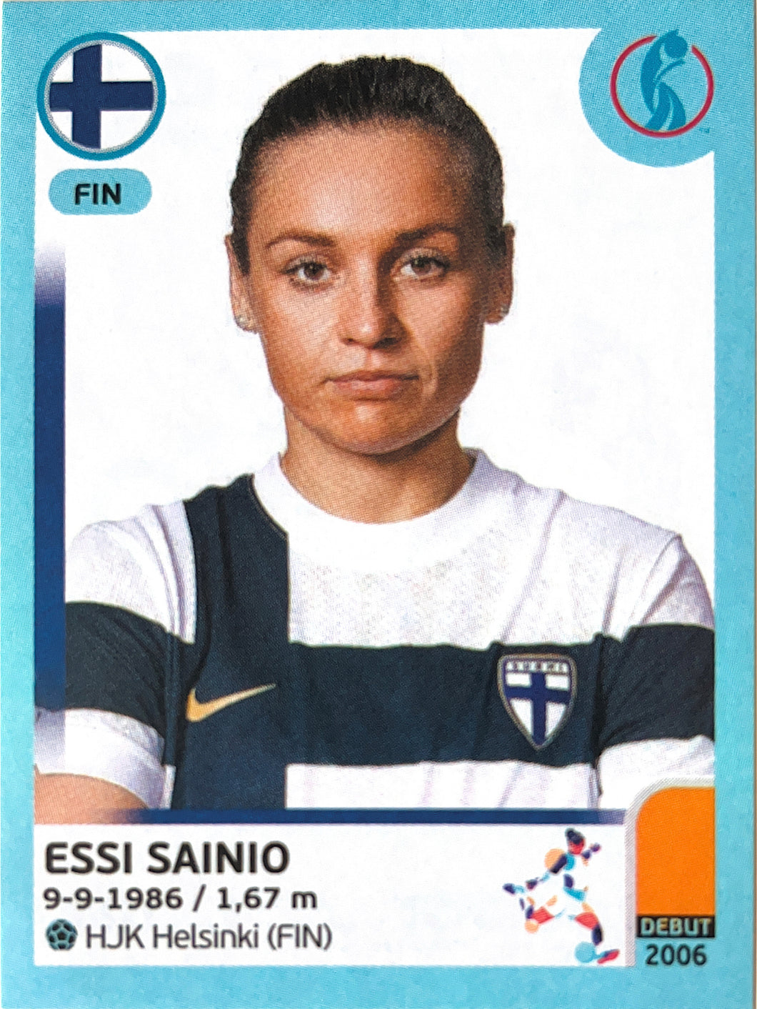Panini Women's Euro 2022 - 190 - Essi Sainio