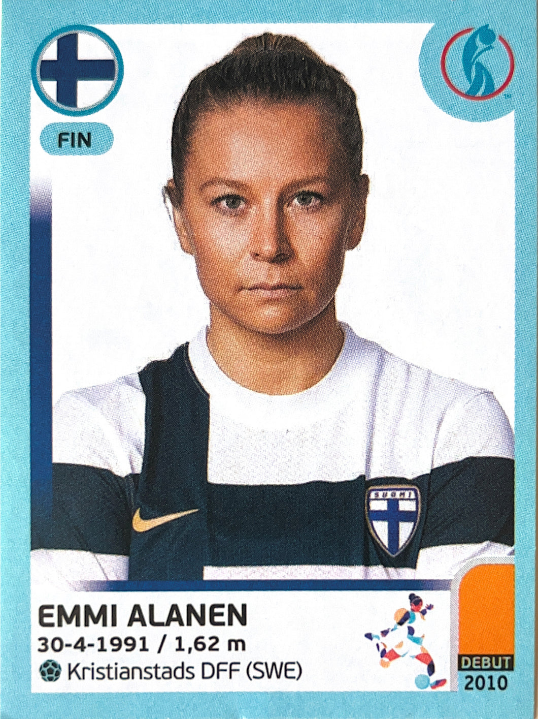 Panini Women's Euro 2022 - 192 - Emmi Alanen