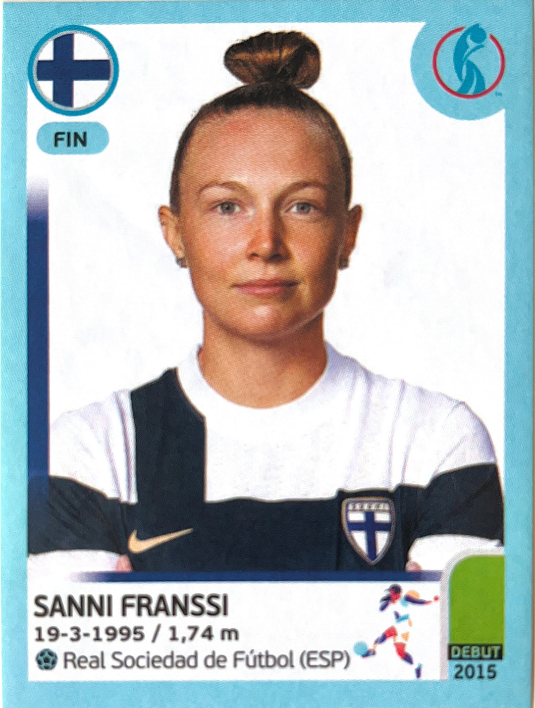 Panini Women's Euro 2022 - 197 - Sanni Franssi