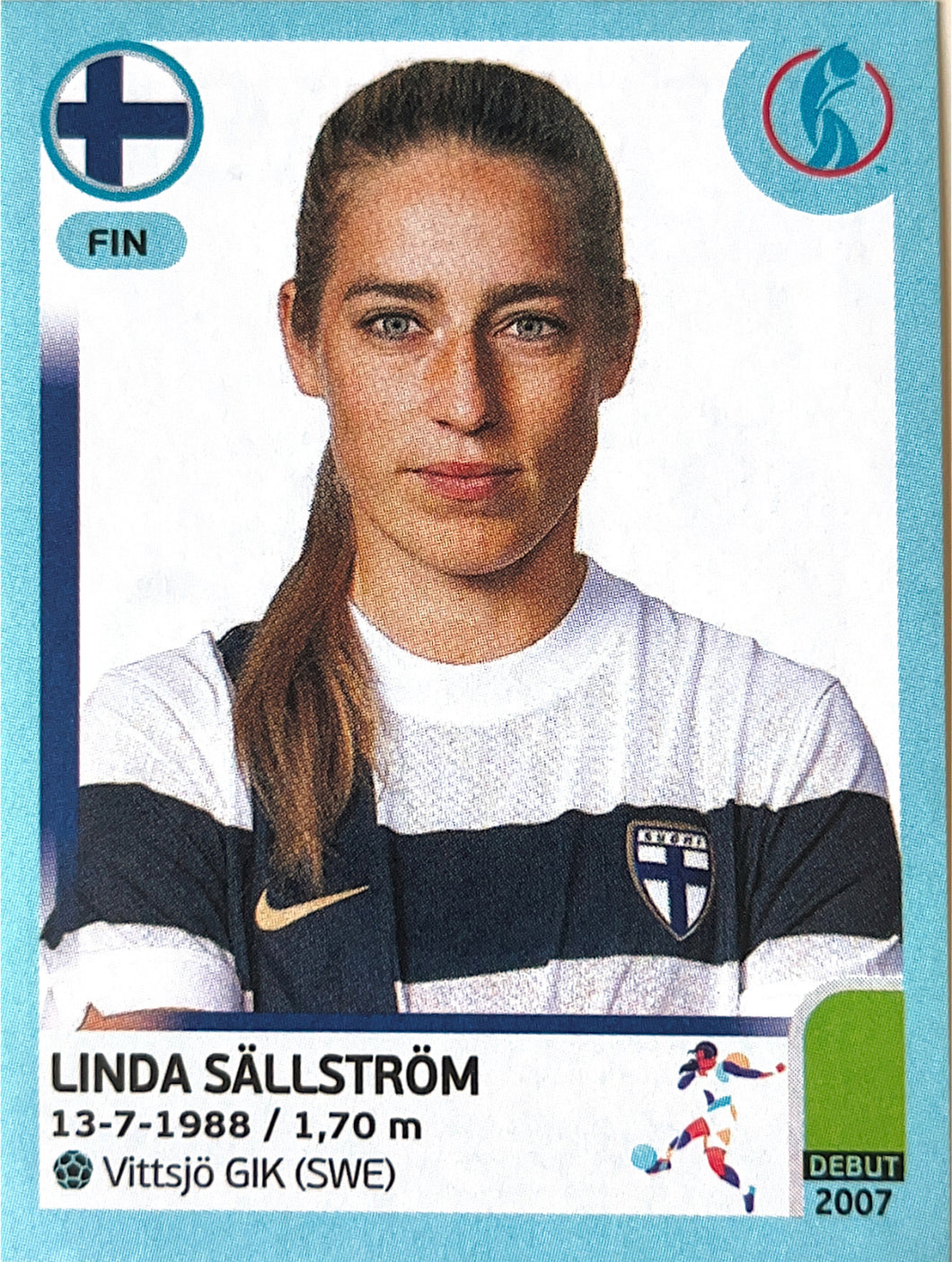 Panini Women's Euro 2022 - 198 - Linda Sällström