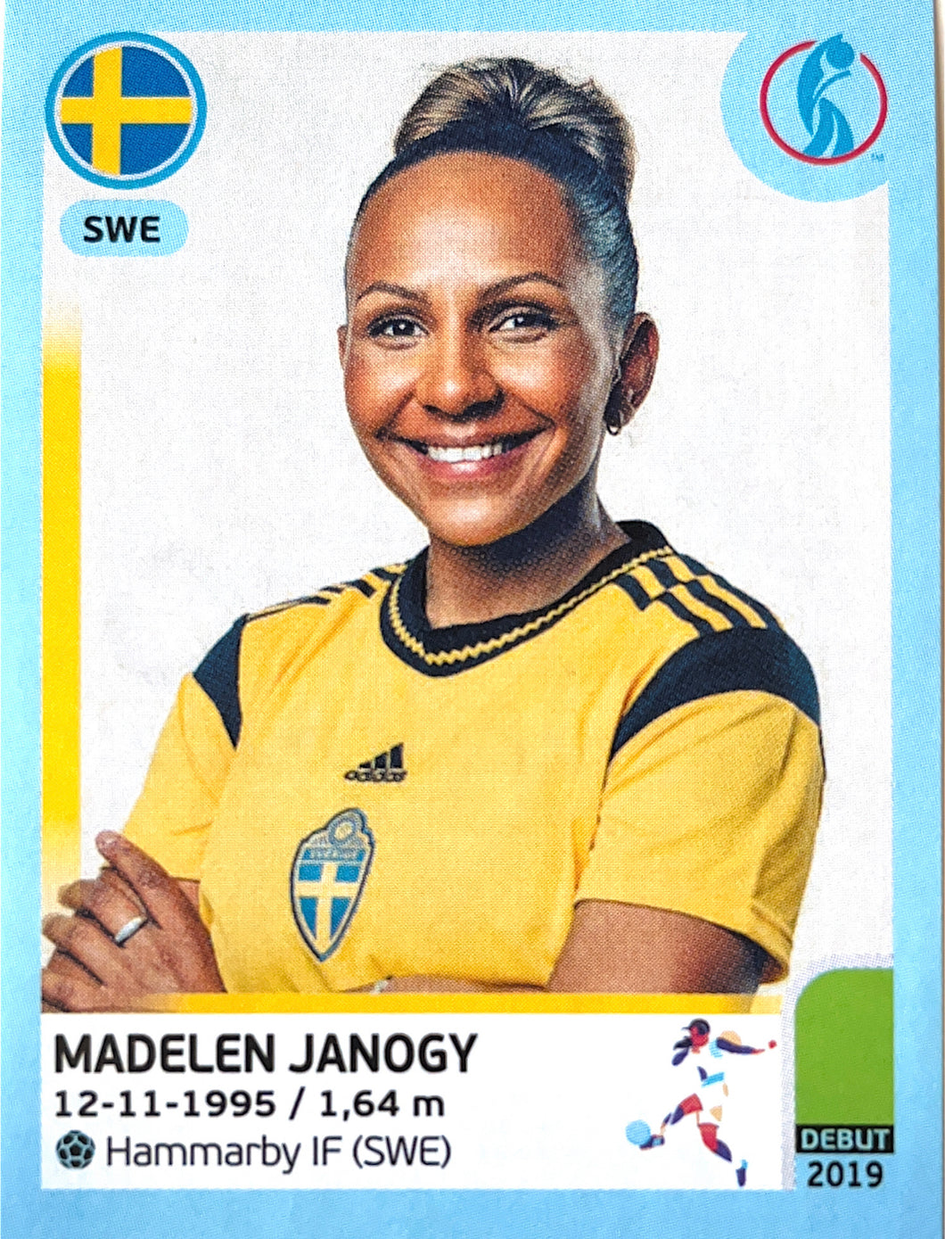 Panini Women's Euro 2022 - 240 - Madelen Janogy