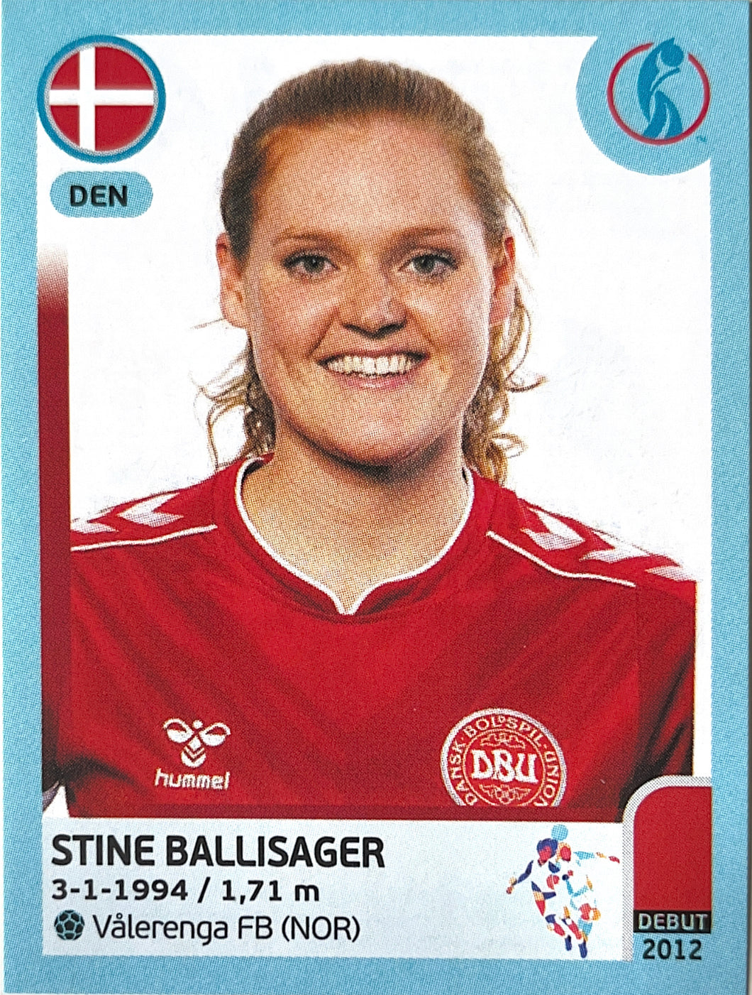 Panini Women's Euro 2022 - 146 - Stine Ballisager