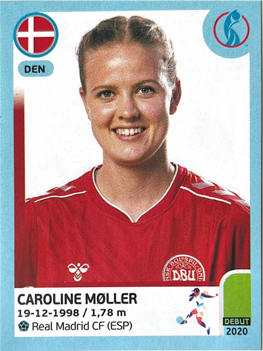 Panini Women's Euro 2022 - 151 - Caroline Møller