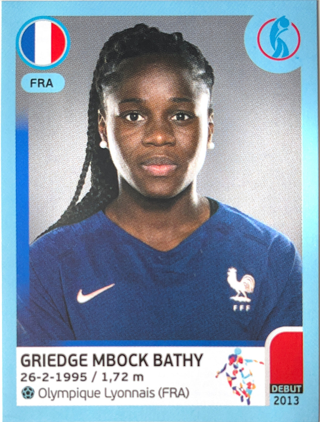 Panini Women's Euro 2022 - 286 - Griedge Mbock Bathy