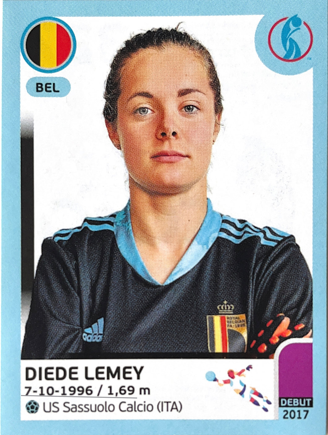 Panini Women's Euro 2022 - 327 - Diede Lemey