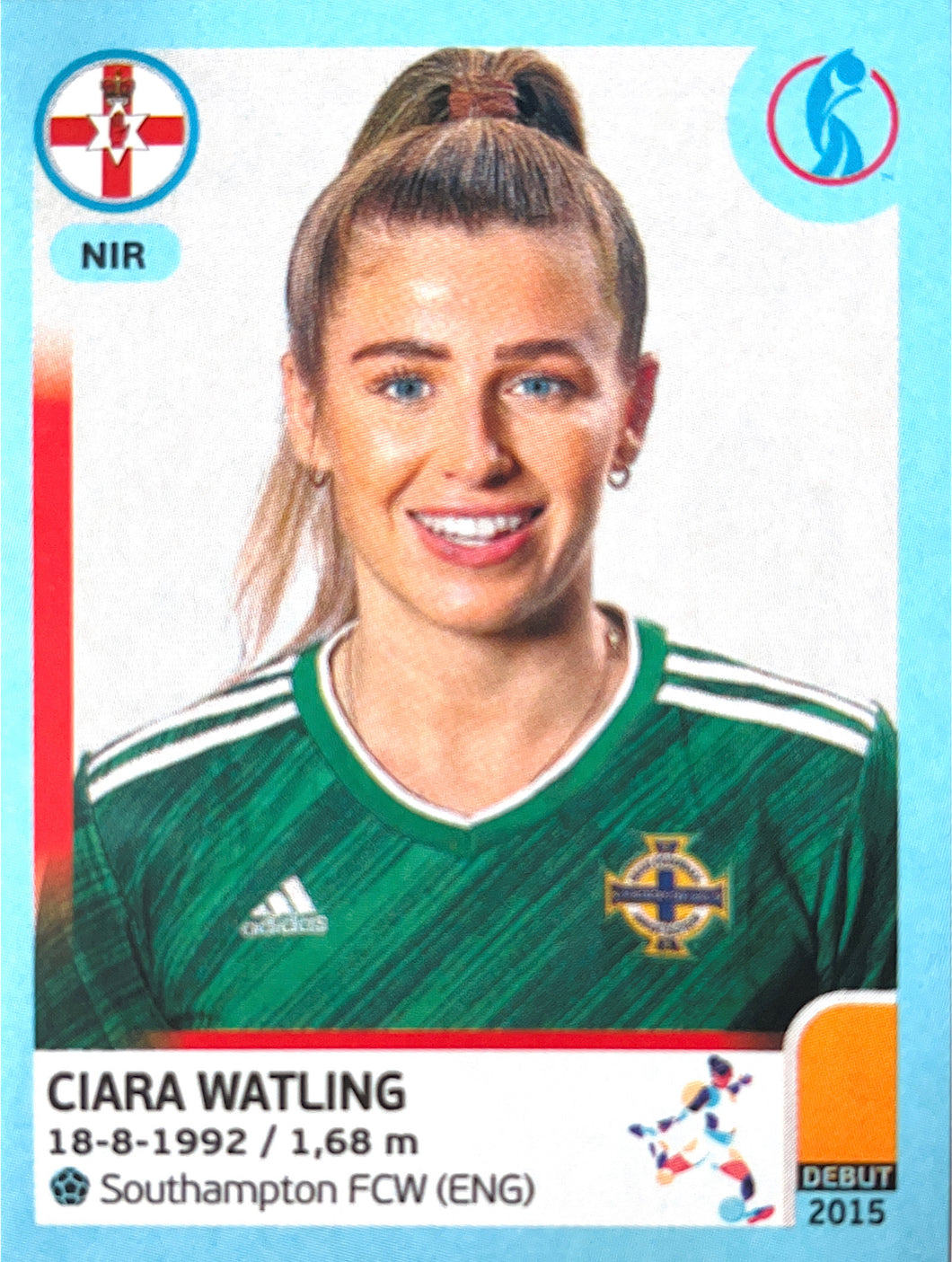 Panini Women's Euro 2022 - 108 - Ciara Watling