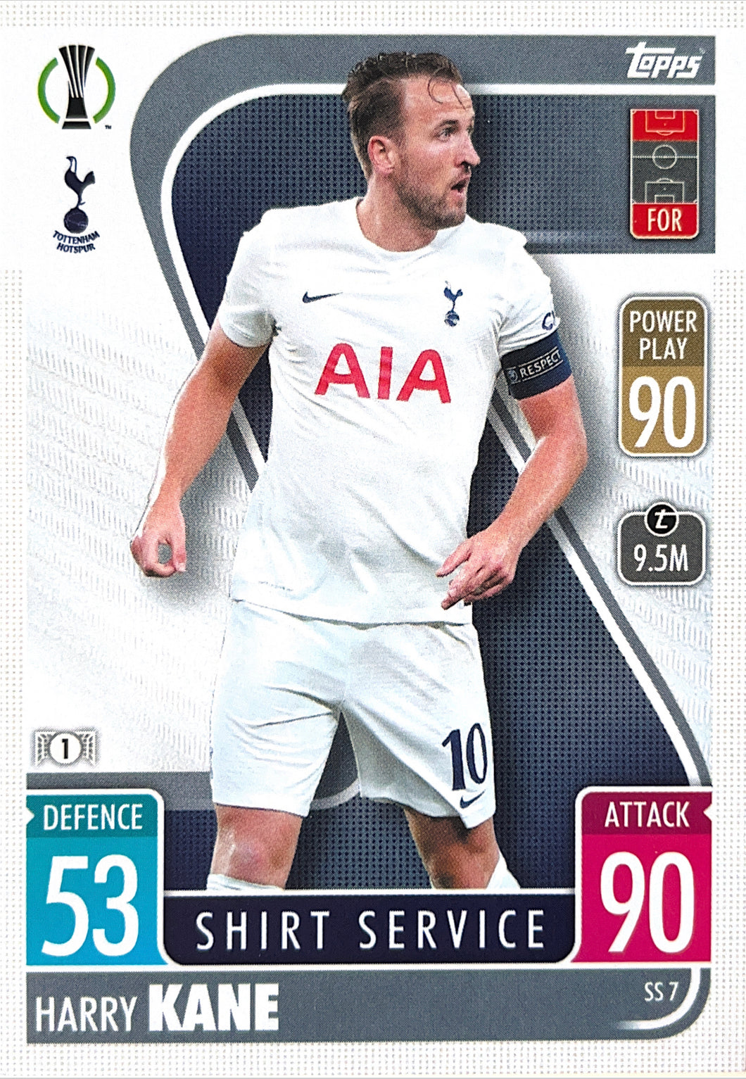 Topps Match Attax Extra 2021/22 - SS 007 - Harry Kane - Shirt Service