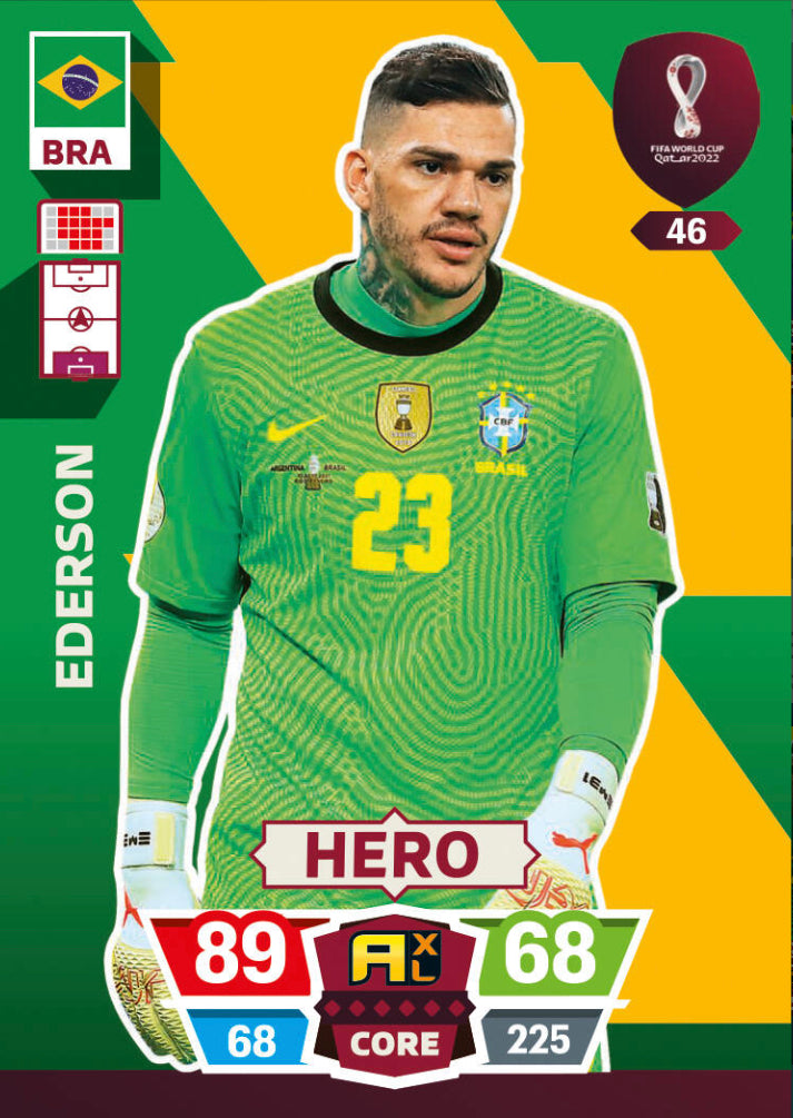 Panini World Cup 2022 Adrenalyn XL - 046 - Ederson - Hero