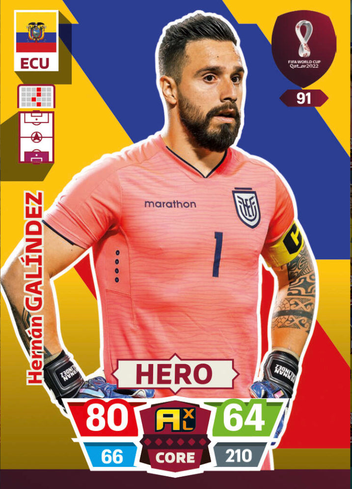 Panini World Cup 2022 Adrenalyn XL - 091 - Hernán Galíndez - Hero