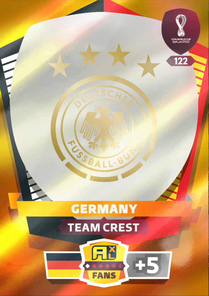 Panini World Cup 2022 Adrenalyn XL - 122 - Germany Team Crest