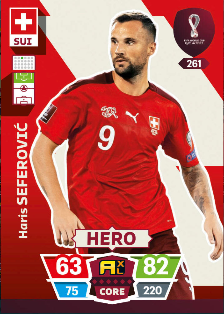 Panini World Cup 2022 Adrenalyn XL - 261 - Haris Seferovic - Hero