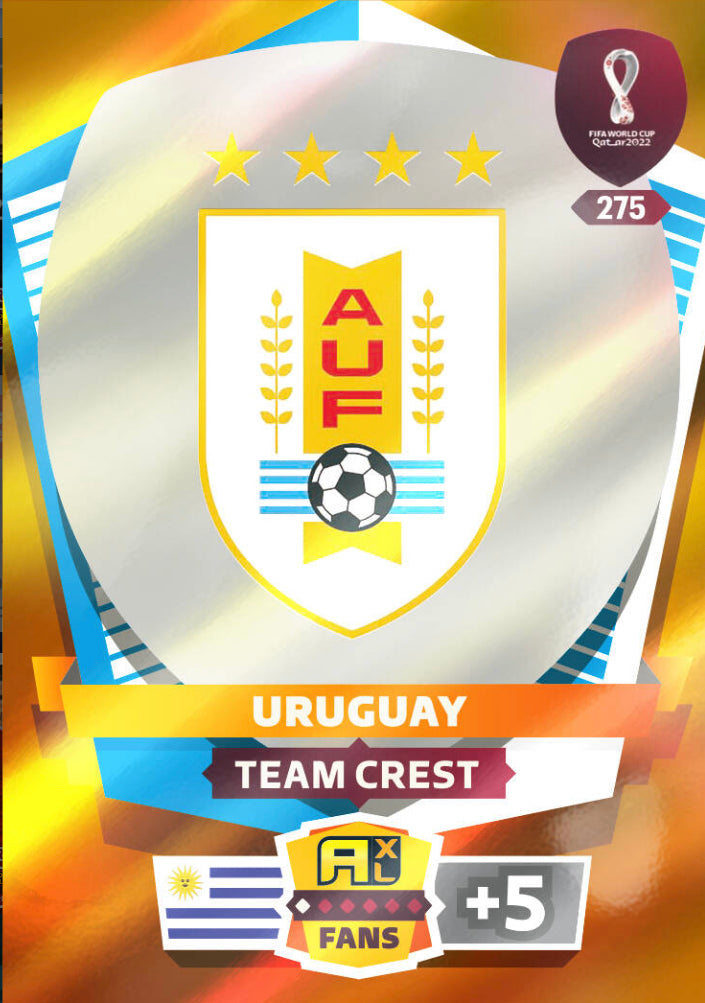 Panini World Cup 2022 Adrenalyn XL - 275 - Uruguay Team Crest