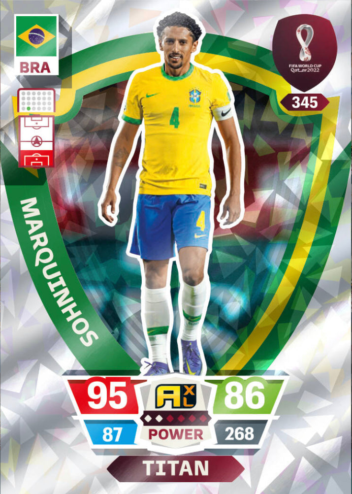 Panini World Cup 2022 Adrenalyn XL - 345 - Marquinhos - Titan