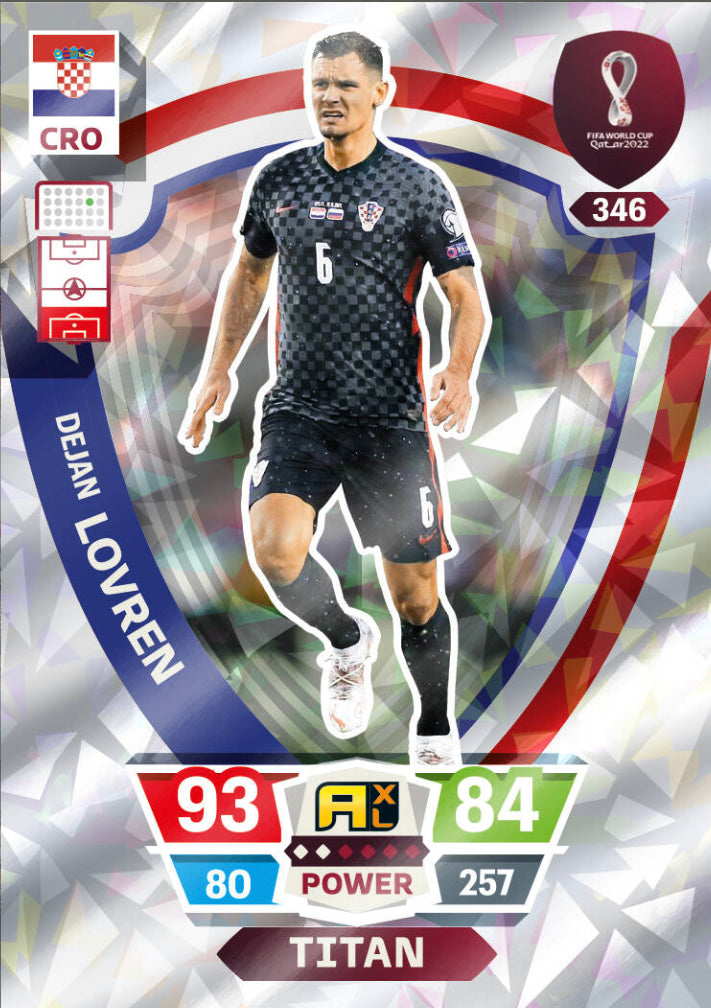 Panini World Cup 2022 Adrenalyn XL - 346 - Dejan Lovren - Titan