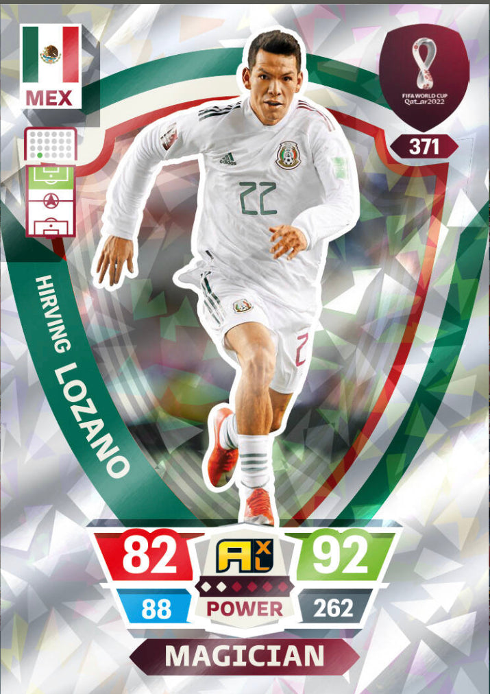 Panini World Cup 2022 Adrenalyn XL - 371 - Hirving Lozano - Magician