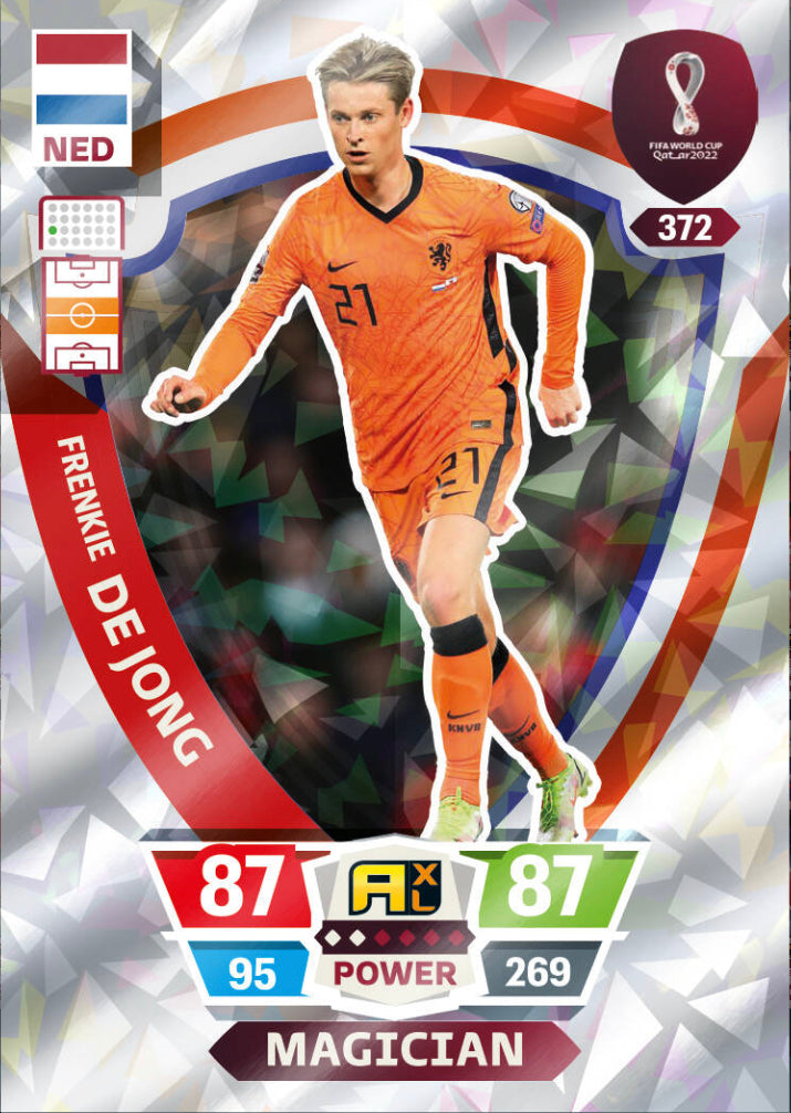 Panini World Cup 2022 Adrenalyn XL - 372 - Frenkie De Jong - Magician