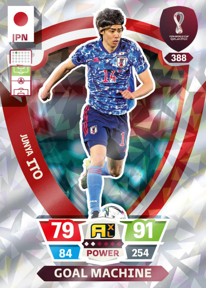 Panini World Cup 2022 Adrenalyn XL - 388 - Junya Ito - Goal Machine