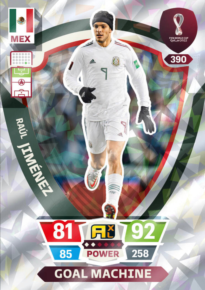 Panini World Cup 2022 Adrenalyn XL - 390 - Raúl Jiménez - Goal Machine