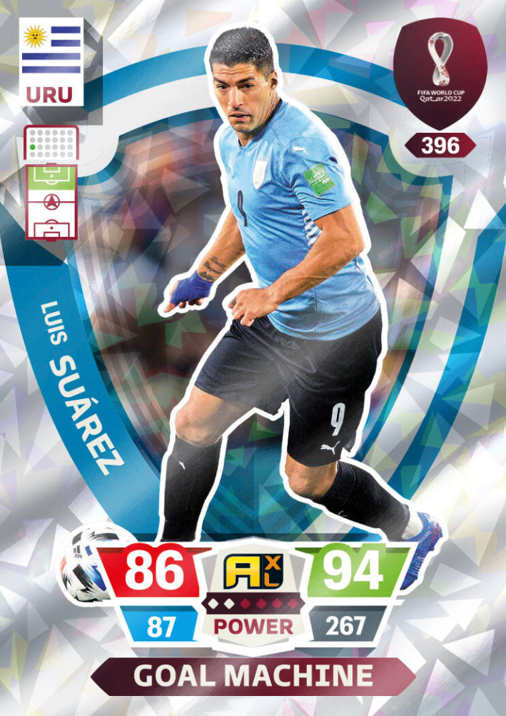 Panini World Cup 2022 Adrenalyn XL - 396 - Luis Suárez - Goal Machine