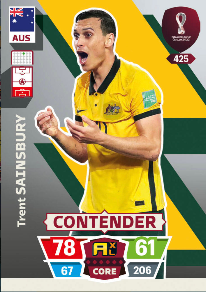 Panini World Cup 2022 Adrenalyn XL - 425 - Trent Sainsbury - Contender