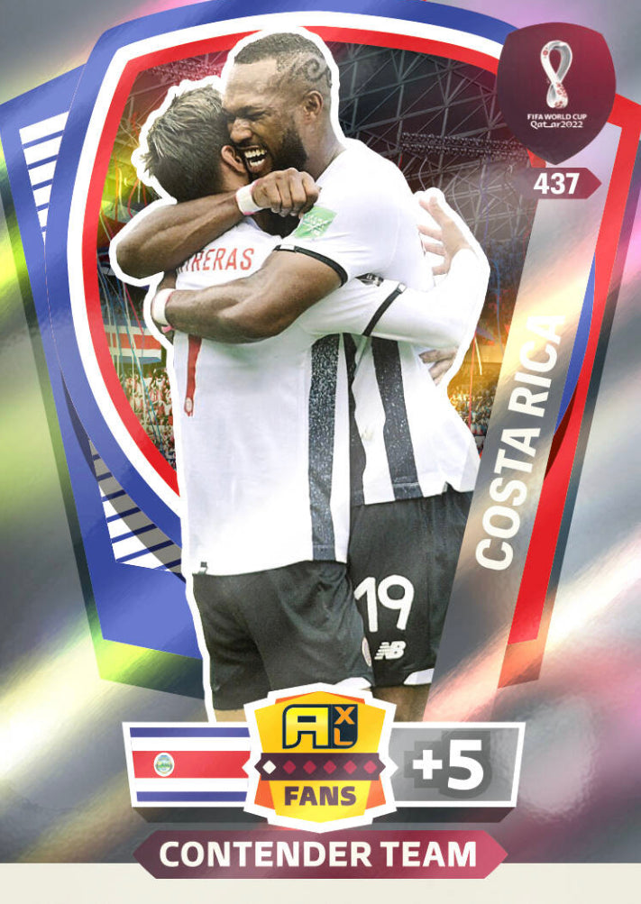 Panini World Cup 2022 Adrenalyn XL - 437 - Costa Rica Contender Team