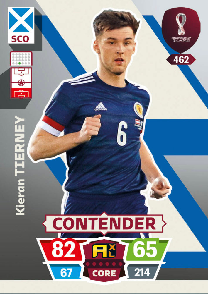Panini World Cup 2022 Adrenalyn XL - 462 - Kieran Tierney - Contender