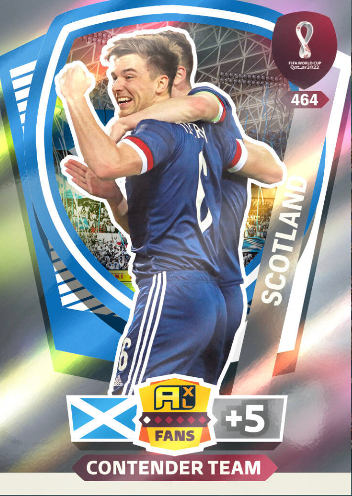 Panini World Cup 2022 Adrenalyn XL - 464 - Scotland Contender Team