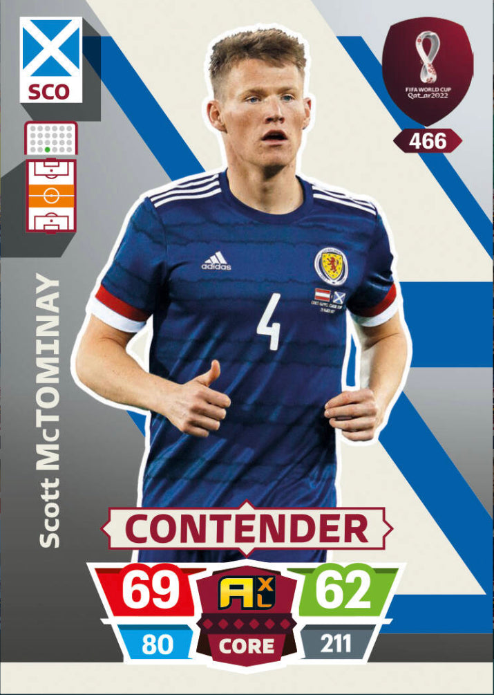Panini World Cup 2022 Adrenalyn XL - 466 - Scott McTominay - Contender
