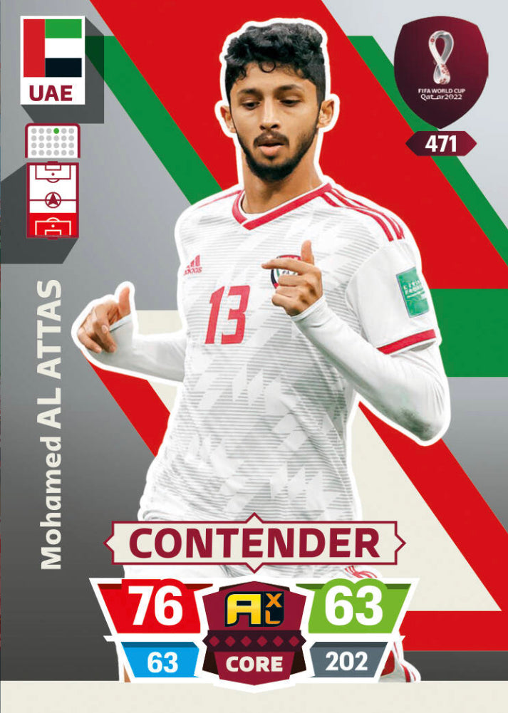 Panini World Cup 2022 Adrenalyn XL - 471 - Mohammed Attas - Contender