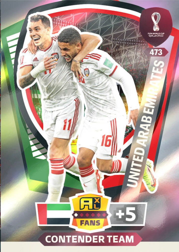 Panini World Cup 2022 Adrenalyn XL - 473 - United Arab Emirates Contender Team