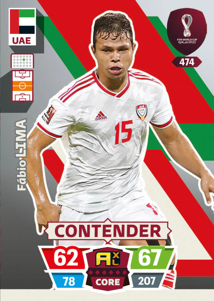 Panini World Cup 2022 Adrenalyn XL - 474 - Fábio Lima - Contender
