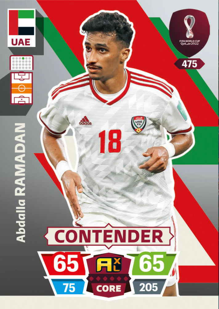 Panini World Cup 2022 Adrenalyn XL - 475 - Abdalla Ramadan - Contender