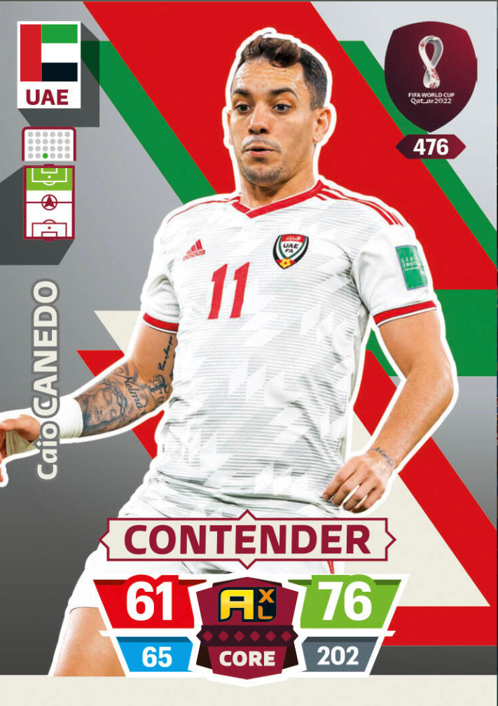 Panini World Cup 2022 Adrenalyn XL - 476 - Caio Canedo - Contender
