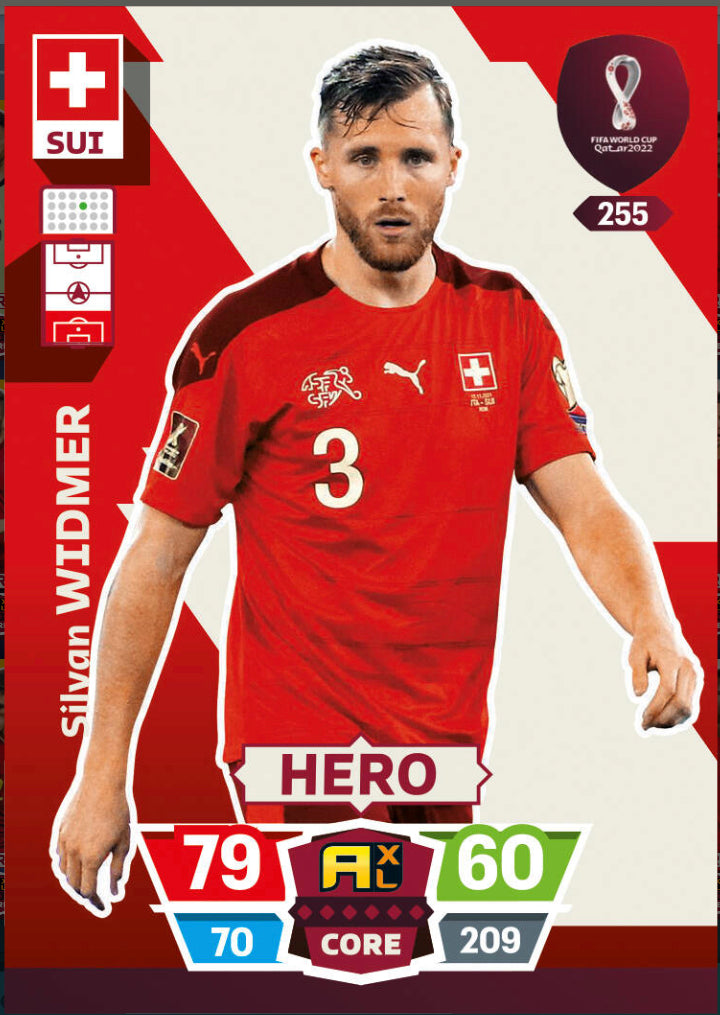 Panini World Cup 2022 Adrenalyn XL - 255 - Silvan Widmer - Hero