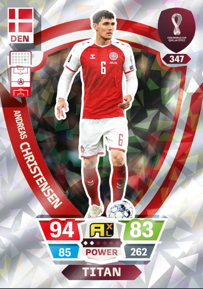 Panini World Cup 2022 Adrenalyn XL - 347 - Andreas Christensen - Titan